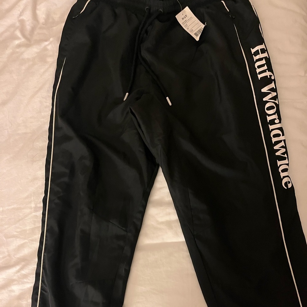 huf brand windbreak pants